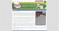 Desktop Screenshot of javorsztr.com